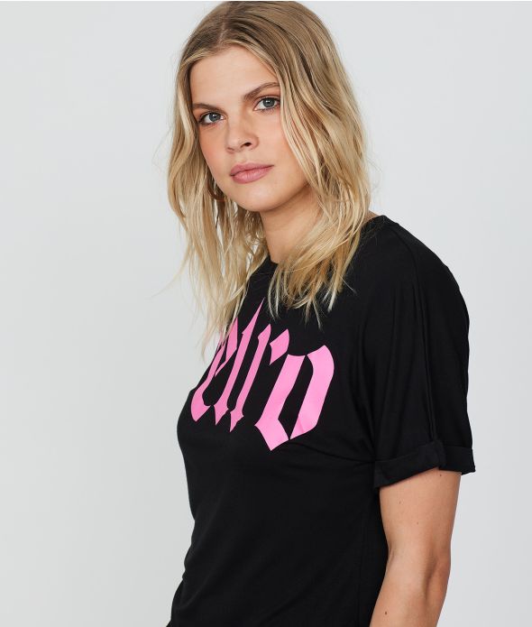 JOLENE FASHION TOP, BLACK