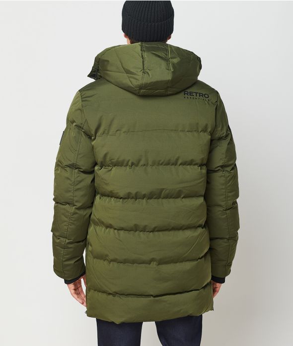 GONZALO LONG JACKET, KHAKI