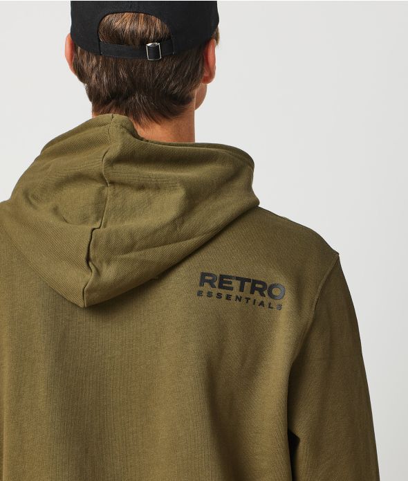 GONZALO FÉRFI KAPUCNIS MELEGÍTŐFELSŐ, KHAKI