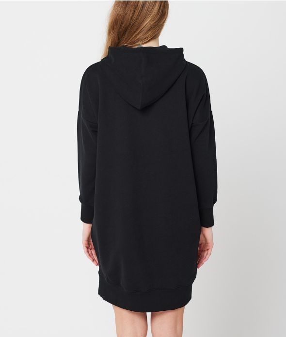 AVERY JOGGING DRESS, BLACK