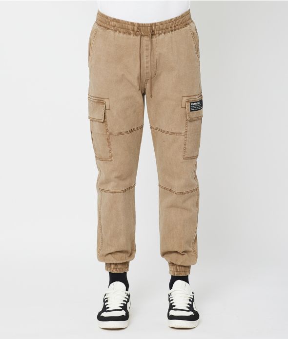 ACEY PANTS, BROWN
