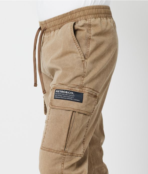 ACEY PANTS, BROWN