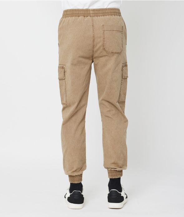 ACEY PANTS, BROWN