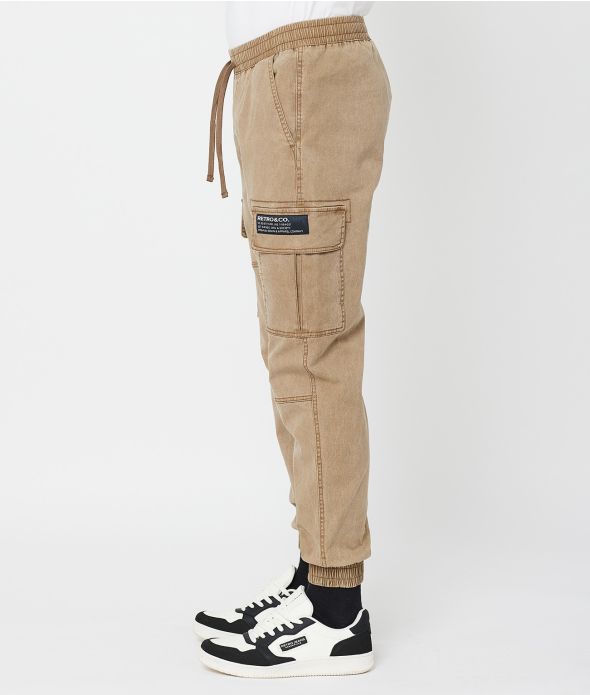 ACEY PANTS, BROWN