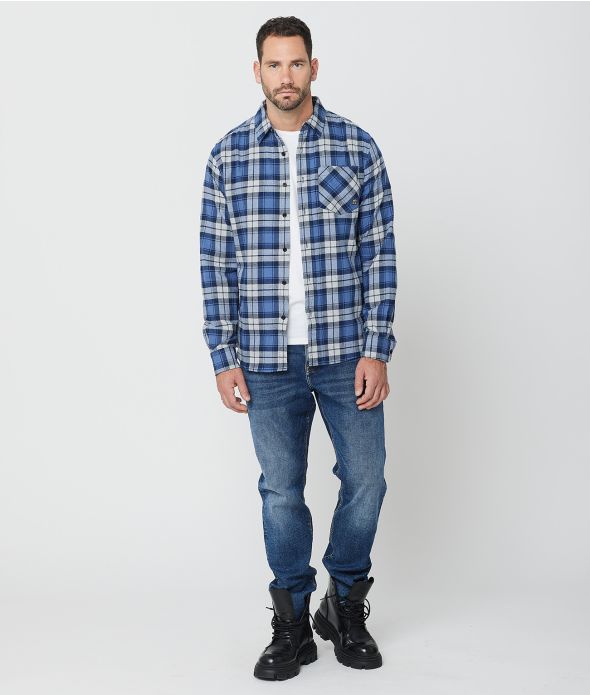 MALAWI SHIRT, LIGHT BLUE