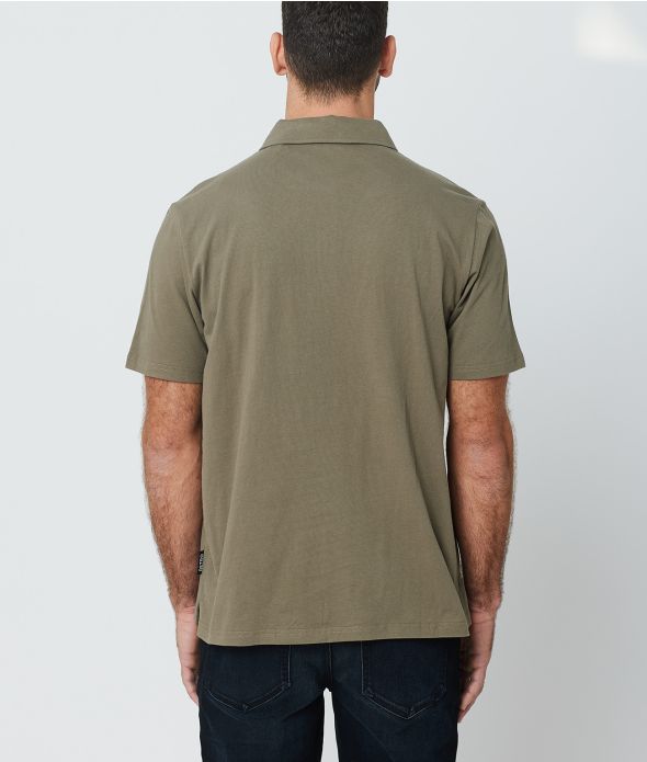 ACEY POLO, KHAKI