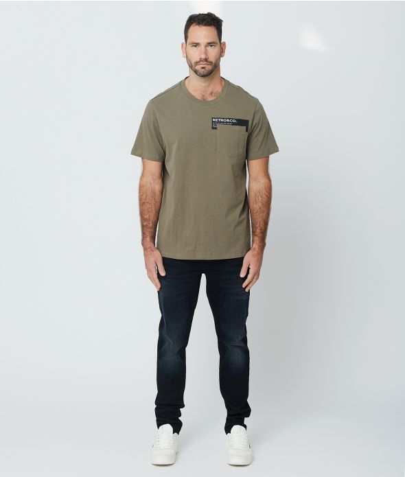 ACEY T-SHIRT, KHAKI