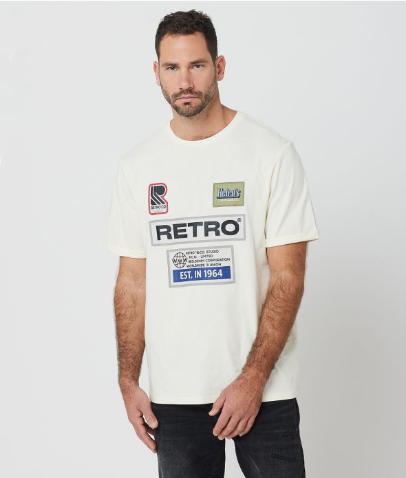 AINTREE T-SHIRT, OFFWHITE