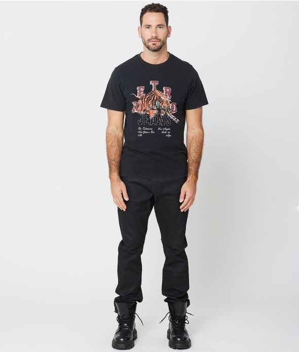 FUGAZI T-SHIRT, BLACK