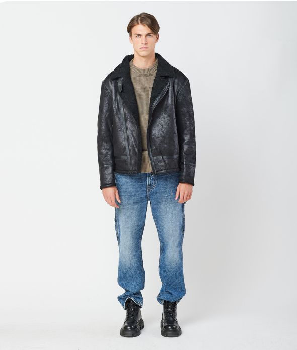 ABANDON JACKET, BLACK