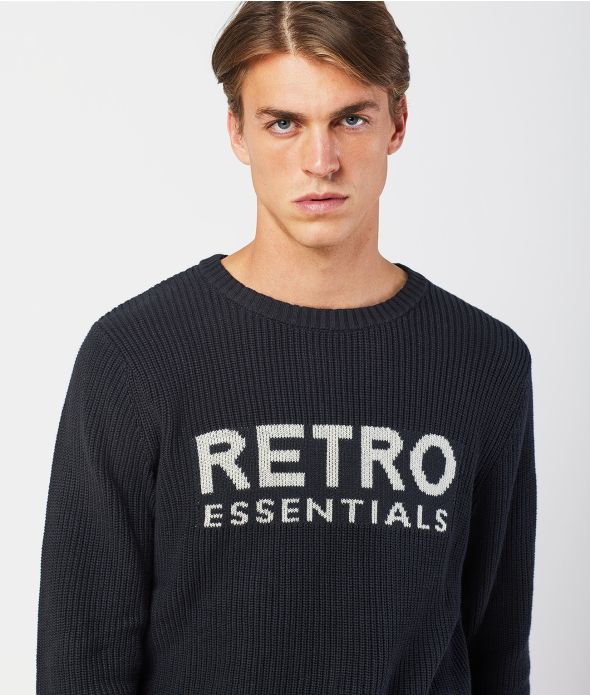 GONZALO B SWEATER, BLACK