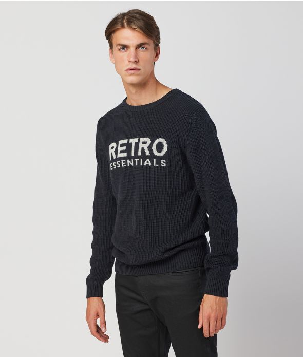 GONZALO B SWEATER, BLACK