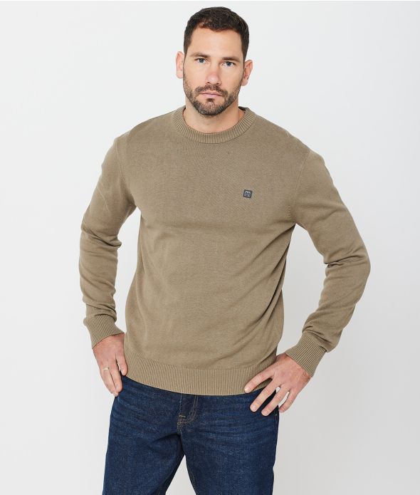 MALAWI SWEATER, KHAKI