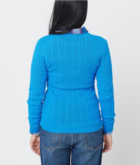 ROSETTA SWEATER, BLUE