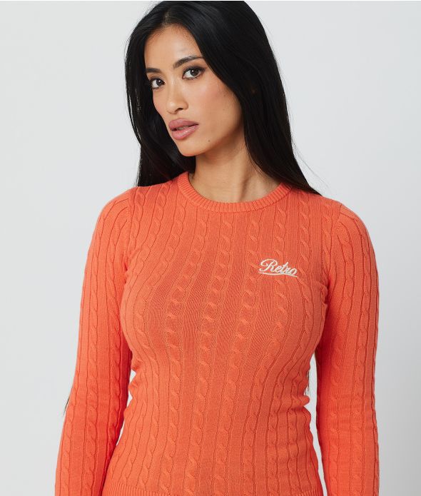 ROSETTA SWEATER, CORAL