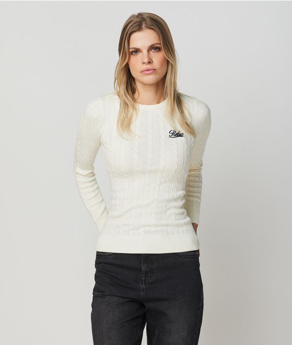 ROSETTA SWEATER, OFFWHITE