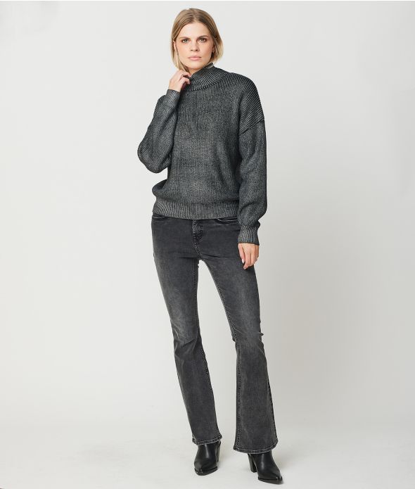 SCARLETTE SWEATER, SILVER