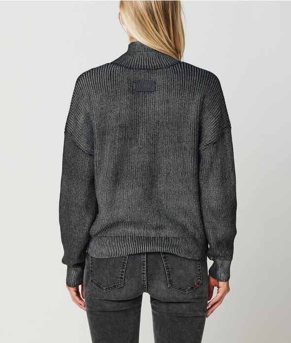 SCARLETTE SWEATER, SILVER