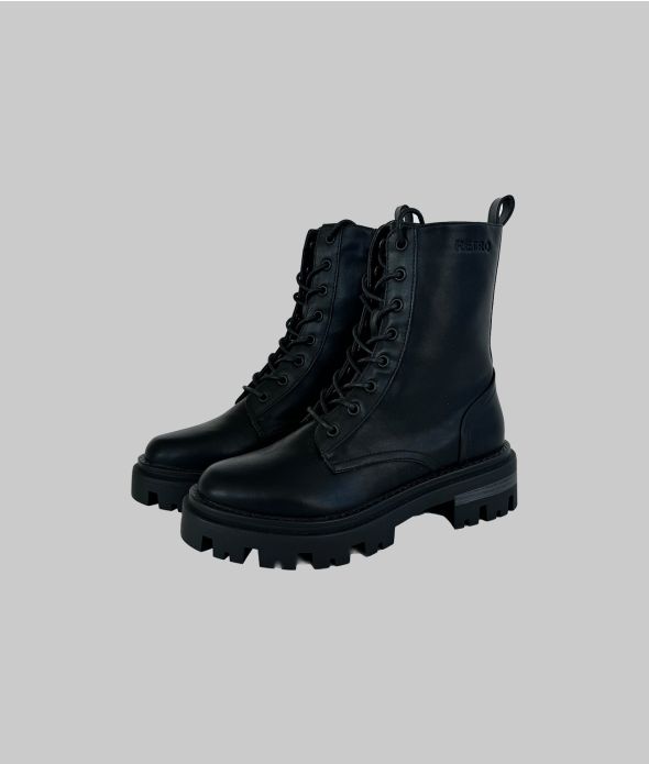 MAZIE BOOTS, BLACK