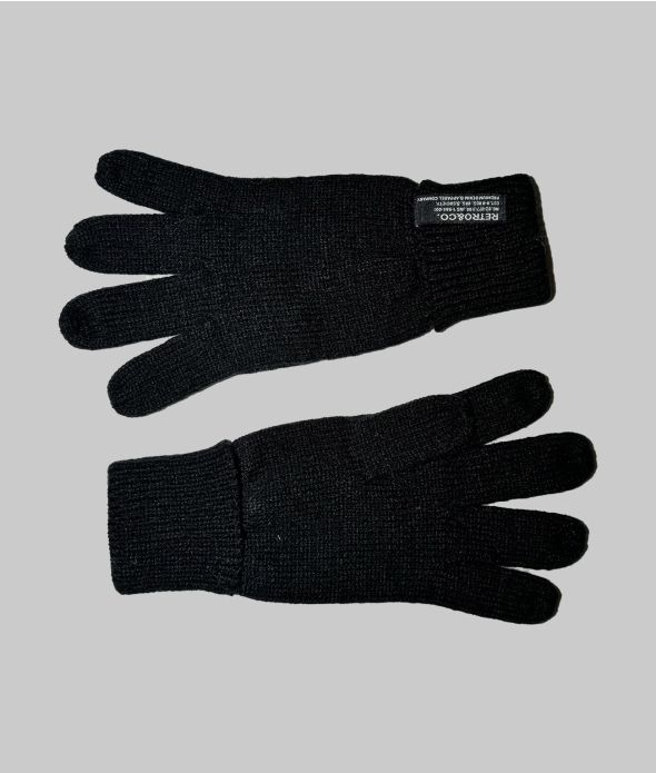 ACEY GLOVES, BLACK