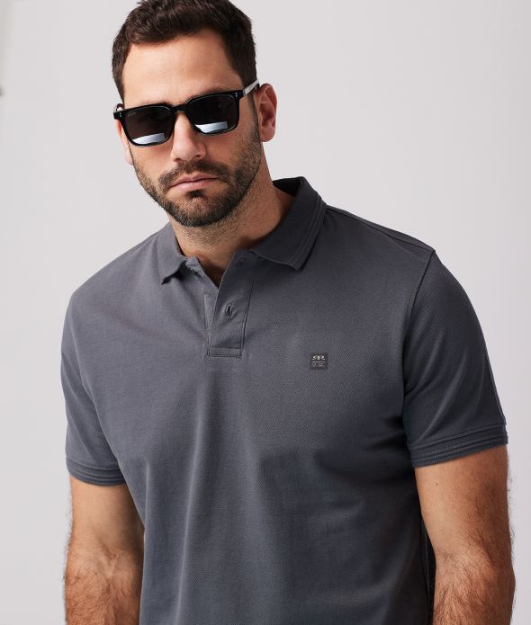 MALAWI FÉRFI GALLÉROS PÓLÓ, SZÜRKE