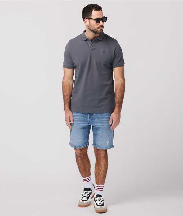 MALAWI FÉRFI GALLÉROS PÓLÓ, SZÜRKE