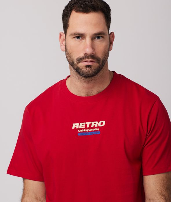 NIKOS T-SHIRT, RED
