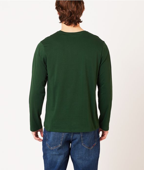 PINE L.S.TOP, GREEN