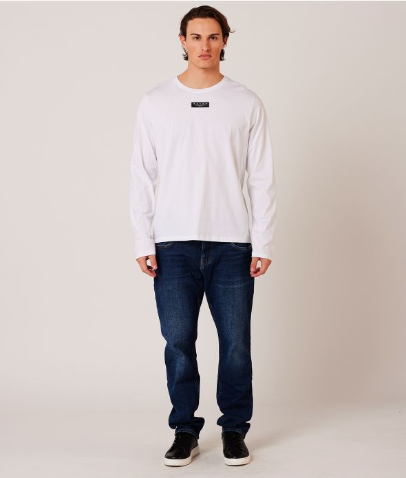 PINE L.S.TOP, WHITE