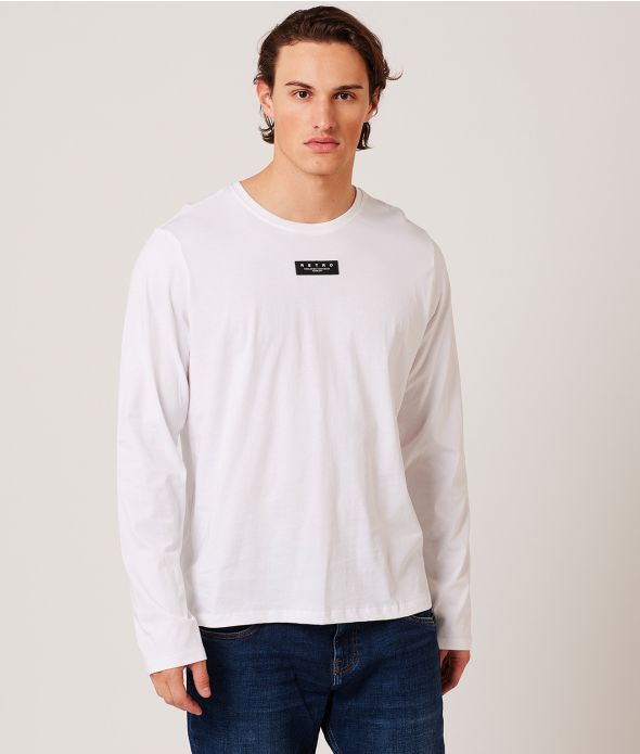 PINE L.S.TOP, WHITE