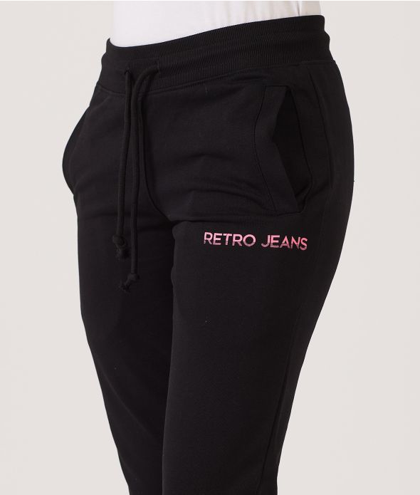 KEILY JOGGING BOTTOM, BLACK