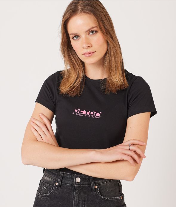 KEILY T-SHIRT, BLACK