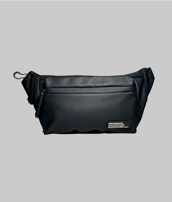 ACEY BELT BAG, BLACK