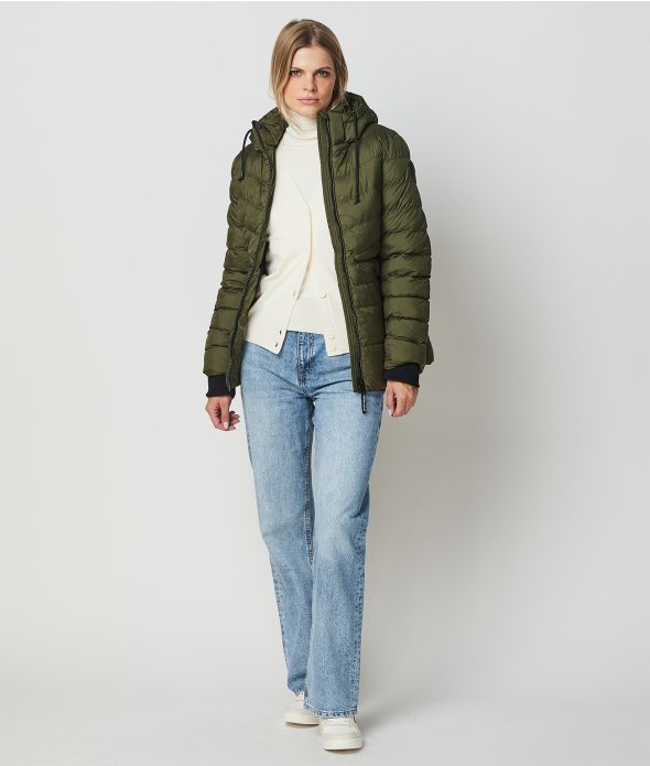 SELENA NŐI KABÁT, KHAKI