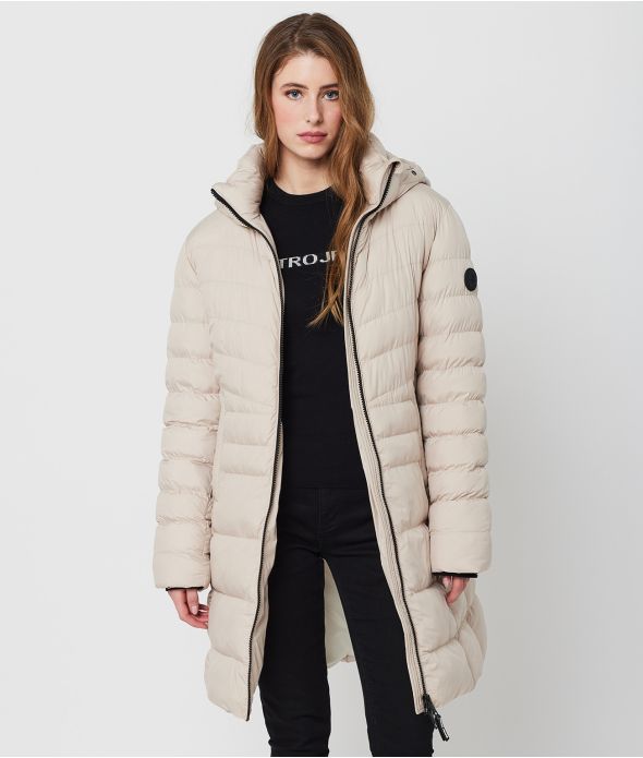 SELENA LONG NŐI KABÁT, BÉZS