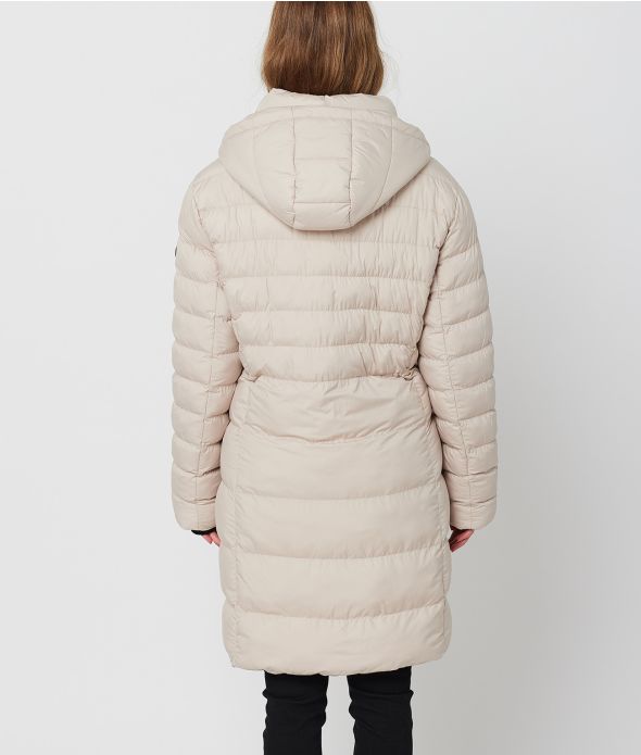 SELENA LONG NŐI KABÁT, BÉZS