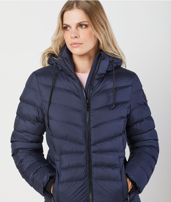 SELENA LONG NŐI KABÁT, SÖTÉTKÉK