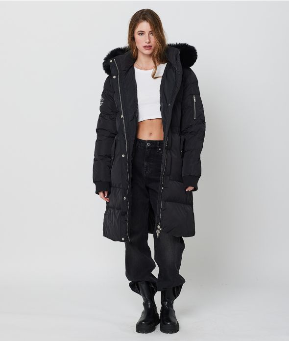 YVETTE JACKET, BLACK