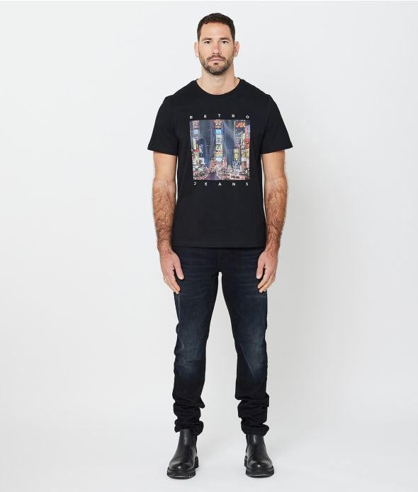 CAPITOL T-SHIRT, BLACK