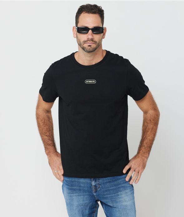 POLARIS T-SHIRT, BLACK