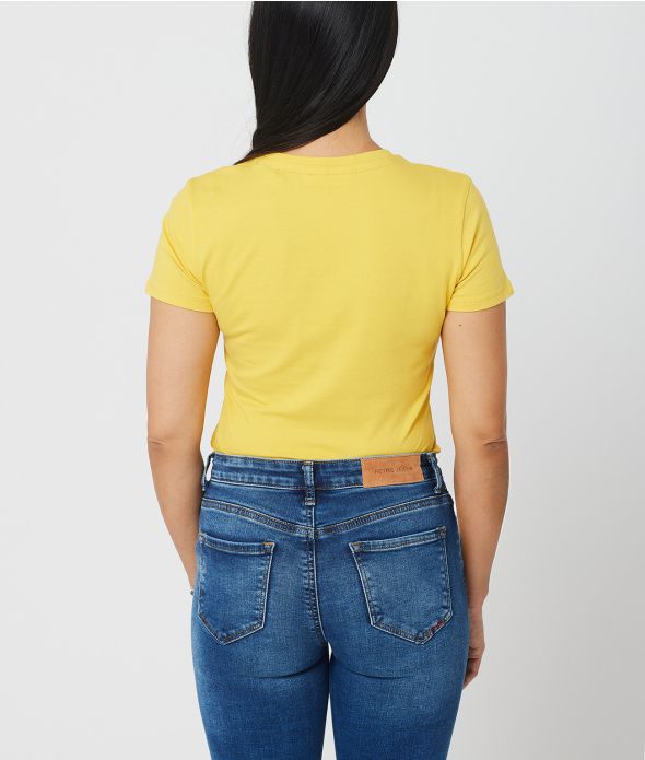 NELLIE T-SHIRT, YELLOW