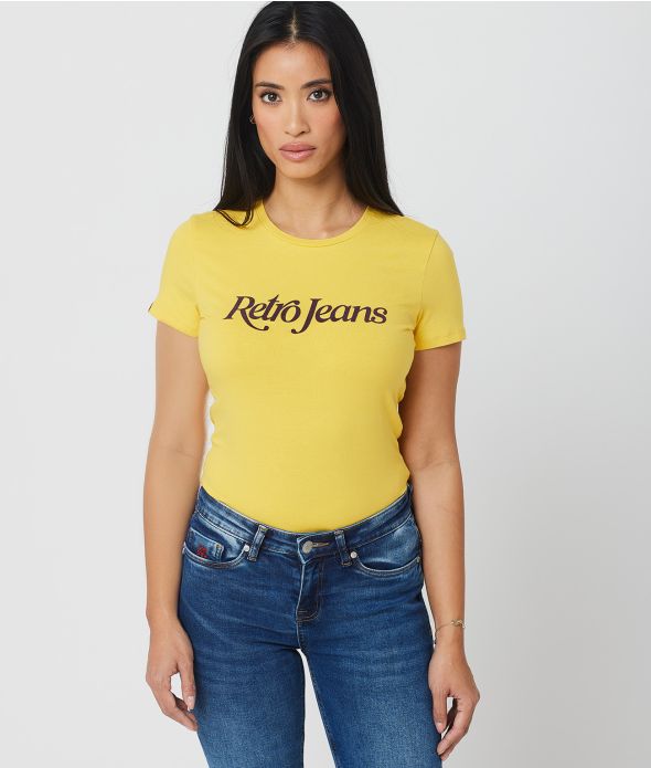 NELLIE T-SHIRT, YELLOW