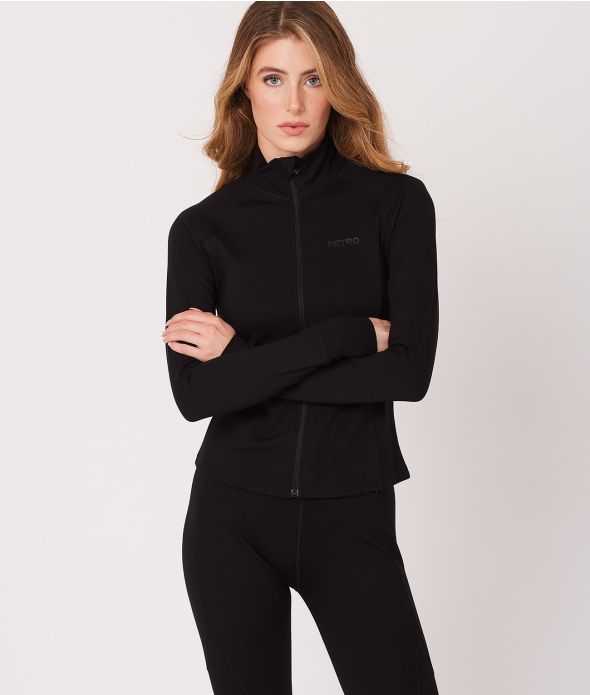 SWAN INBETWEEN JACKET, BLACK