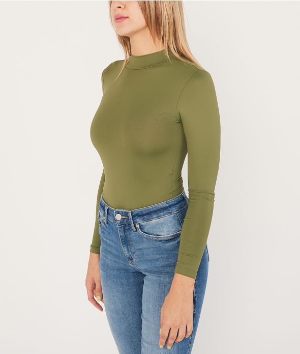SWAN LONG SLEEVES BODY, KHAKI
