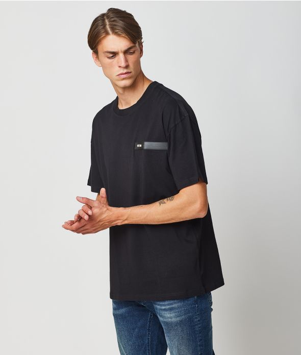 AVUS T-SHIRT, BLACK