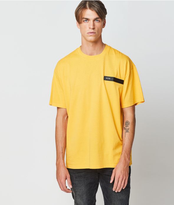 AVUS T-SHIRT, YELLOW