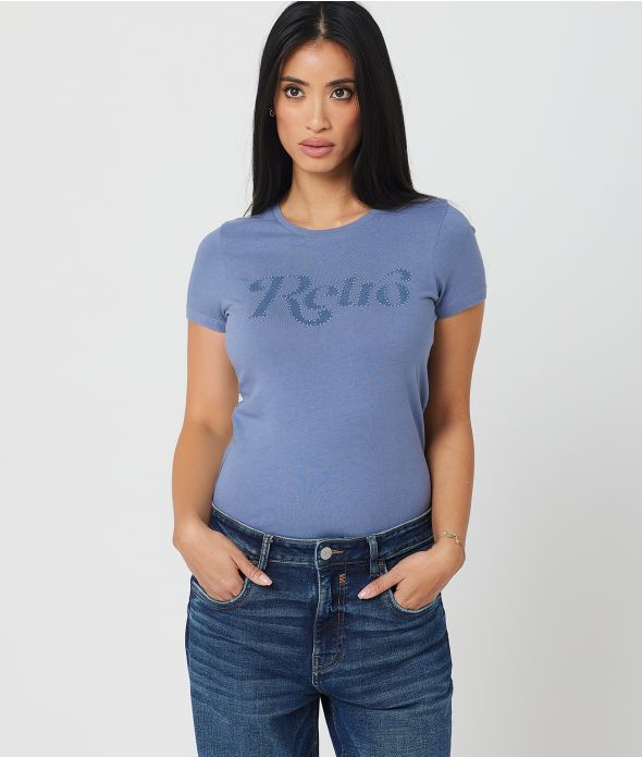 OCTAVIA T-SHIRT, BLUE