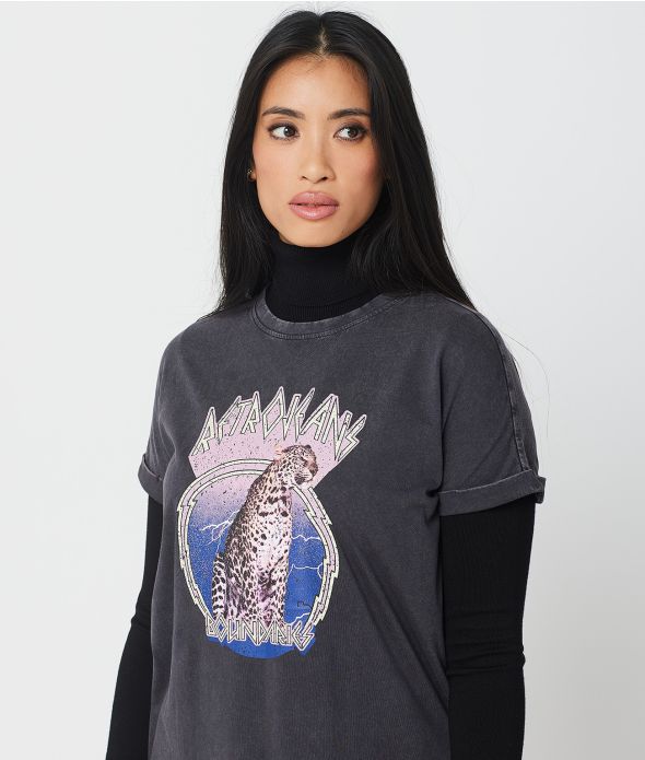 WINONA FASHION TOP, BLACK