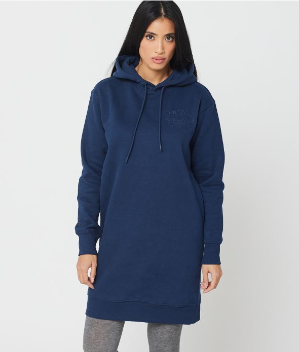 YVETTE JOGGING DRESS, DARK BLUE