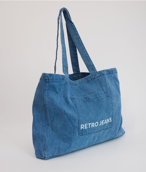 ROWYN BAG, DENIM
